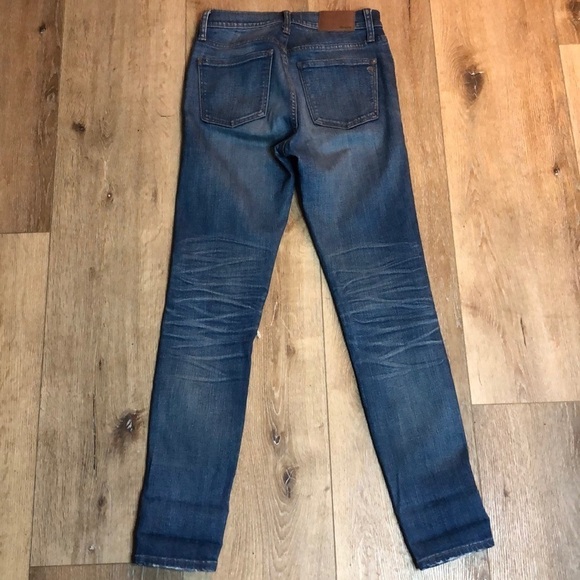 Madewell 9” High Riser Skinny Rip & Repair Size 25 - Picture 3 of 9